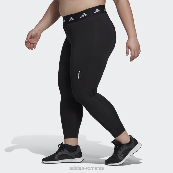 Adidas jambiere negri techfit 7/8 (mărime plus) adidas femei negru 2JBN9873