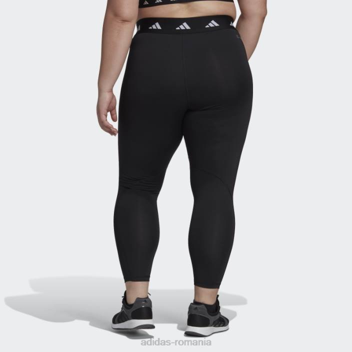 Adidas jambiere negri techfit 7/8 (mărime plus) adidas femei negru 2JBN9873