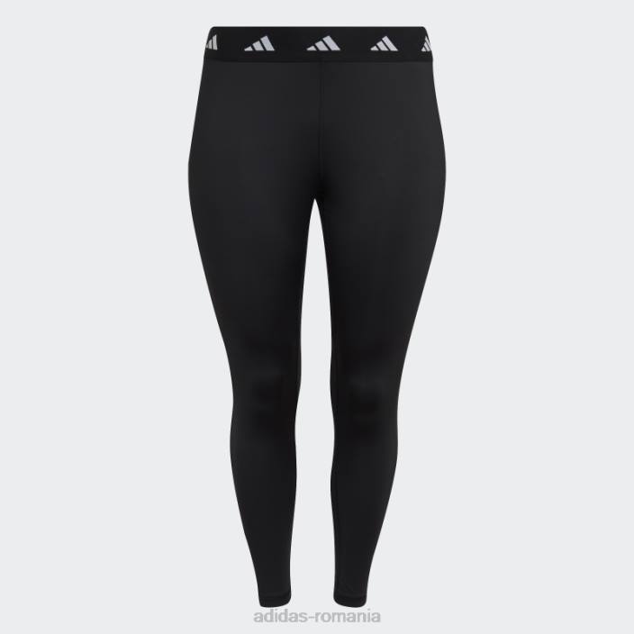Adidas jambiere negri techfit 7/8 (mărime plus) adidas femei negru 2JBN9873