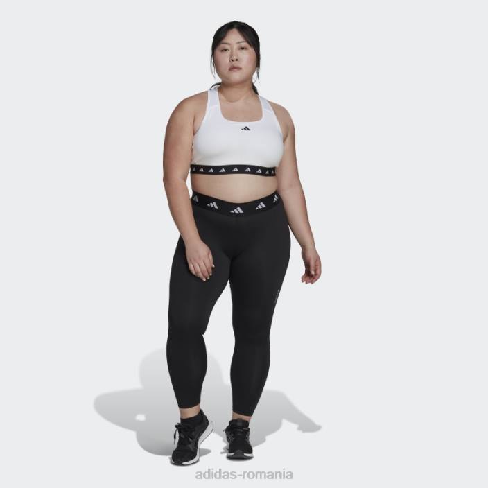 Adidas jambiere negri techfit 7/8 (mărime plus) adidas femei negru 2JBN9873