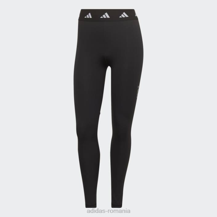 Adidas jambiere negri techfit period proof 7/8 femei negru 2JBN16841