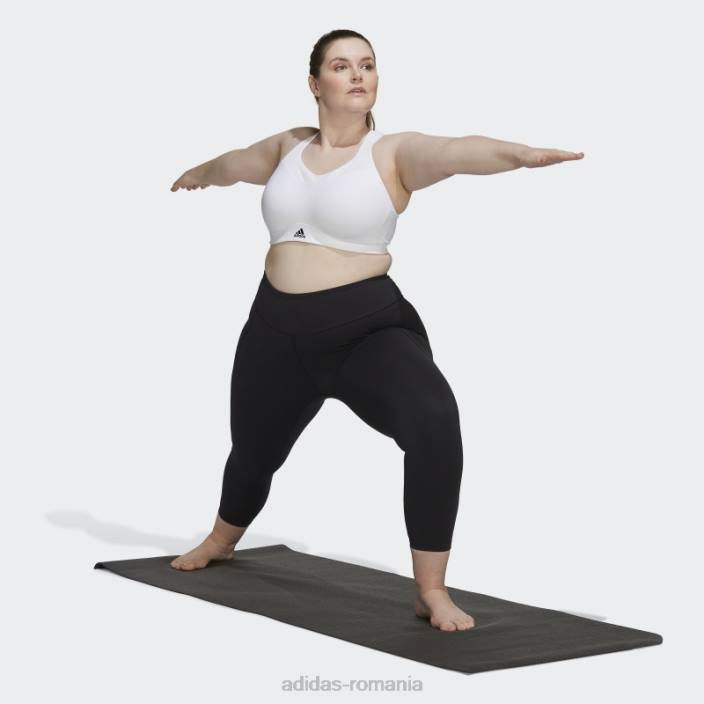 Adidas jambiere negri yoga studio 7/8 (plus mărime) fierbinți femei negru 2JBN17092