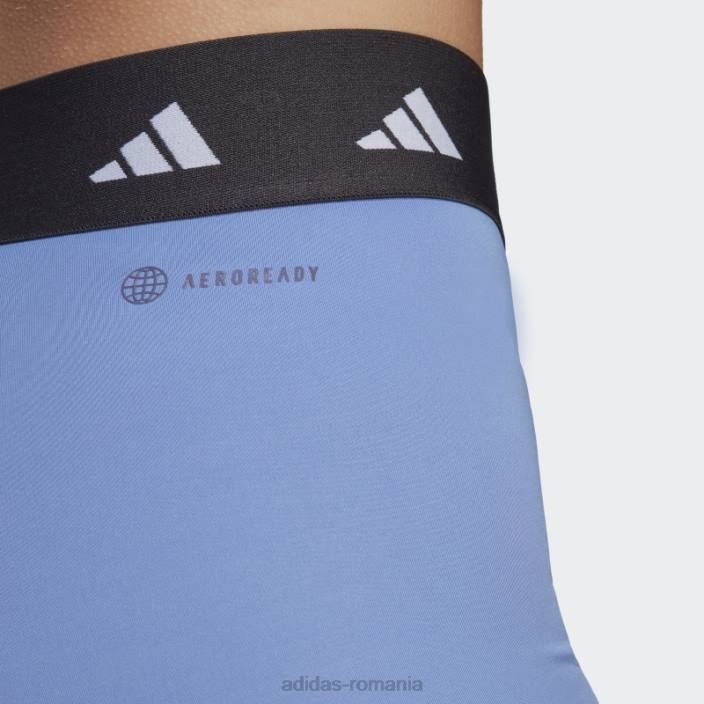 Adidas jambiere scurte techfit albastre adidas femei albastru/carbon 2JBN17025