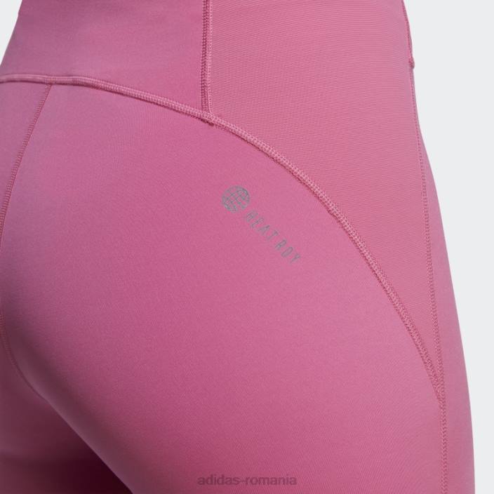 Adidas leggings adidas 7/8 pentru antrenament hiit croit fucsia femei fucsie 2JBN9147