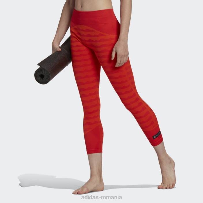 Adidas leggings portocaliu marimekko aeroknit 7/8 adidas femei portocale 2JBN2697
