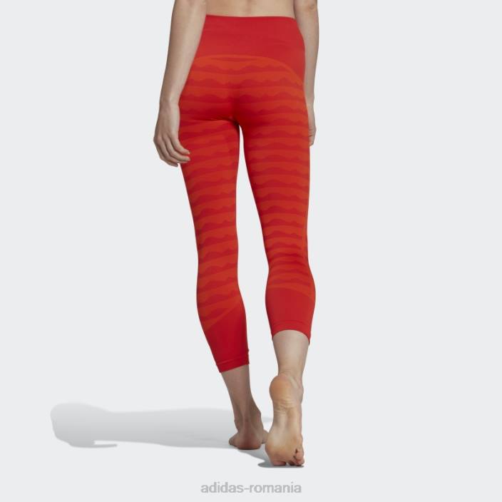 Adidas leggings portocaliu marimekko aeroknit 7/8 adidas femei portocale 2JBN2697