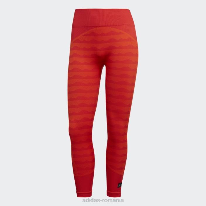 Adidas leggings portocaliu marimekko aeroknit 7/8 adidas femei portocale 2JBN2697