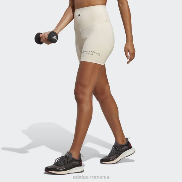Adidas leggings scurti cu talie înaltă club sport de in adidas femei lenjerie 2JBN16935