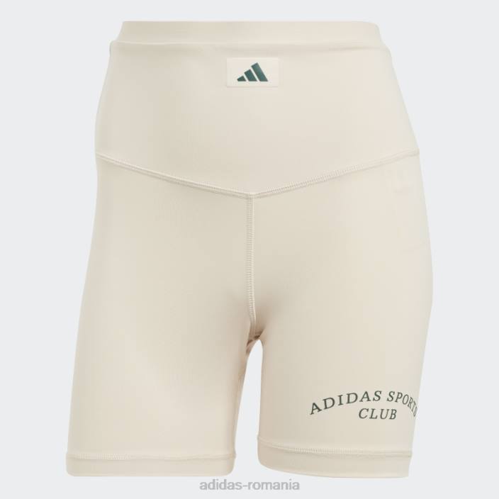 Adidas leggings scurti, cu talie înaltă, de club sportiv elegant din in femei lenjerie 2JBN9467