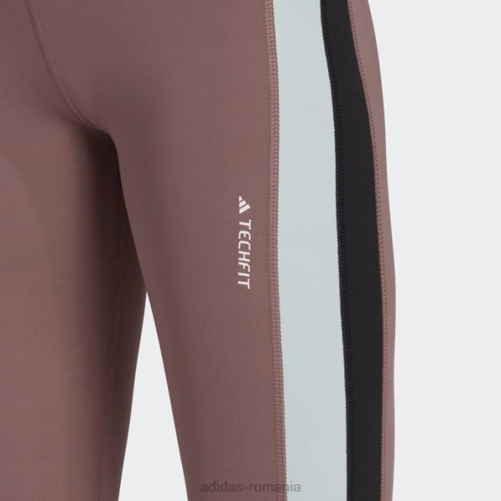 Adidas leggings violet hyperglam training techfit 7/8 femei Violet 2JBN3190