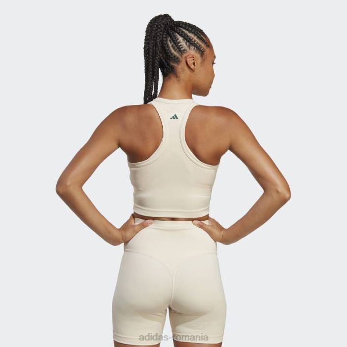 Adidas lenjerie sport club crop grafic tanc top fashion femei lenjerie 2JBN2355