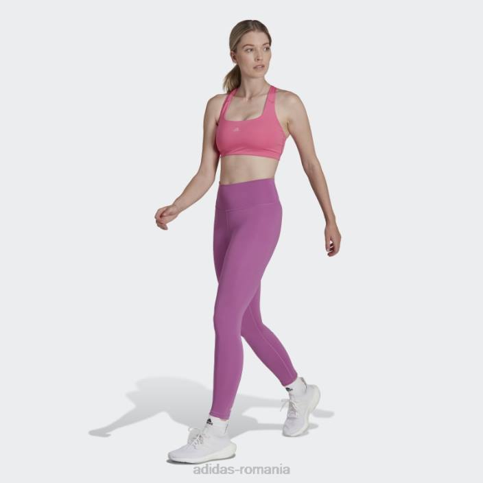 Adidas lila optime training 7/8 jambiere adidas femei liliac 2JBN9909