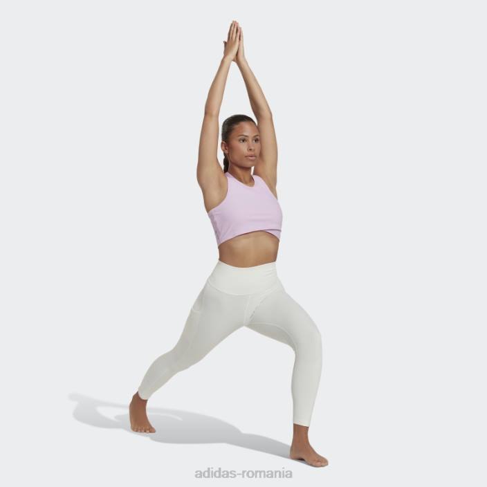 Adidas lila yoga studio înfășurat maiuu adidas femei liliac 2JBN10713