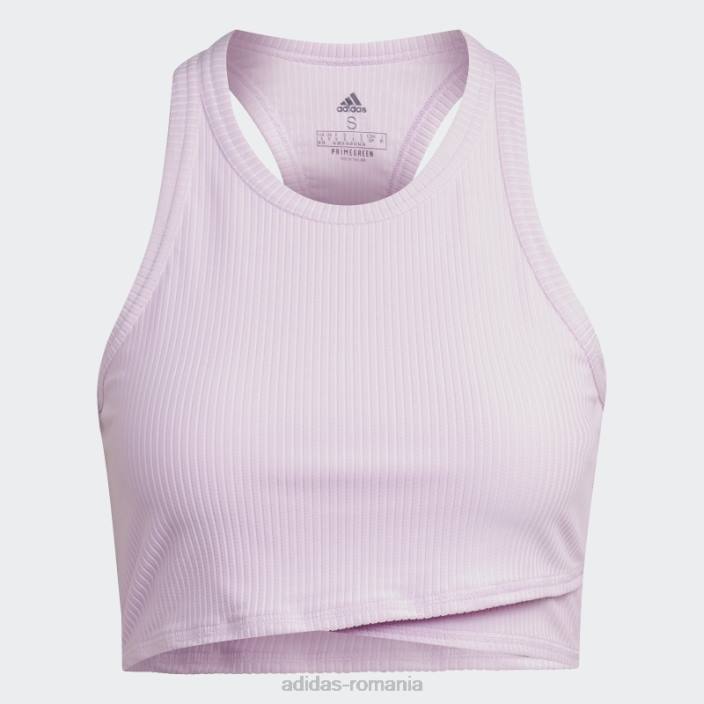 Adidas lila yoga studio înfășurat maiuu adidas femei liliac 2JBN10713