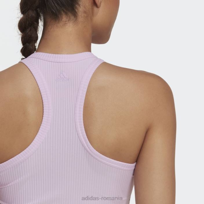 Adidas lila yoga studio înfășurat maiuu adidas femei liliac 2JBN10713