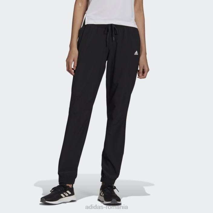 Adidas made4training pantaloni negri femei alb negru 2JBN8971