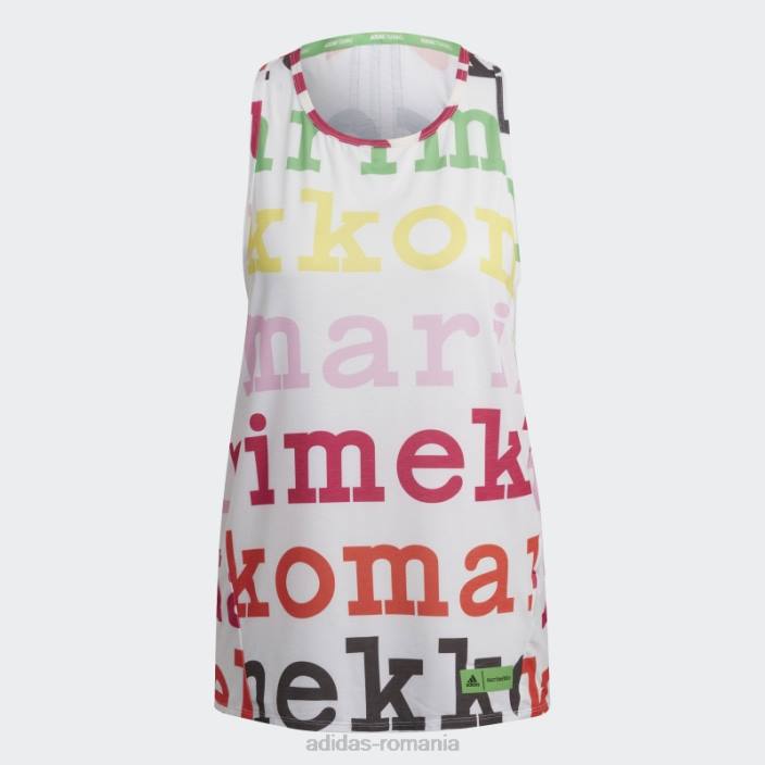 Adidas maiou de antrenament x marimekko alb femei alb 2JBN17583