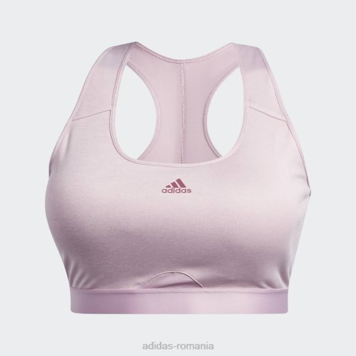 Adidas mov powerreact antrenament sutien mediu susținere (plus mărime) modă femei mov 2JBN10630