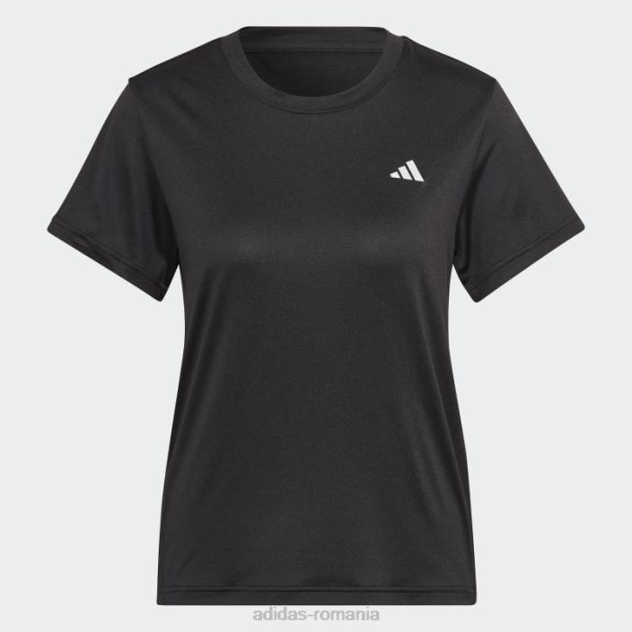 Adidas negru aeroready făcut pentru antrenament la modă de tricou minim femei negru 2JBN10355