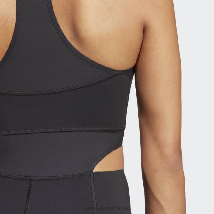 Adidas negru croit hiit heat.rdy body de antrenament femei negru 2JBN17177