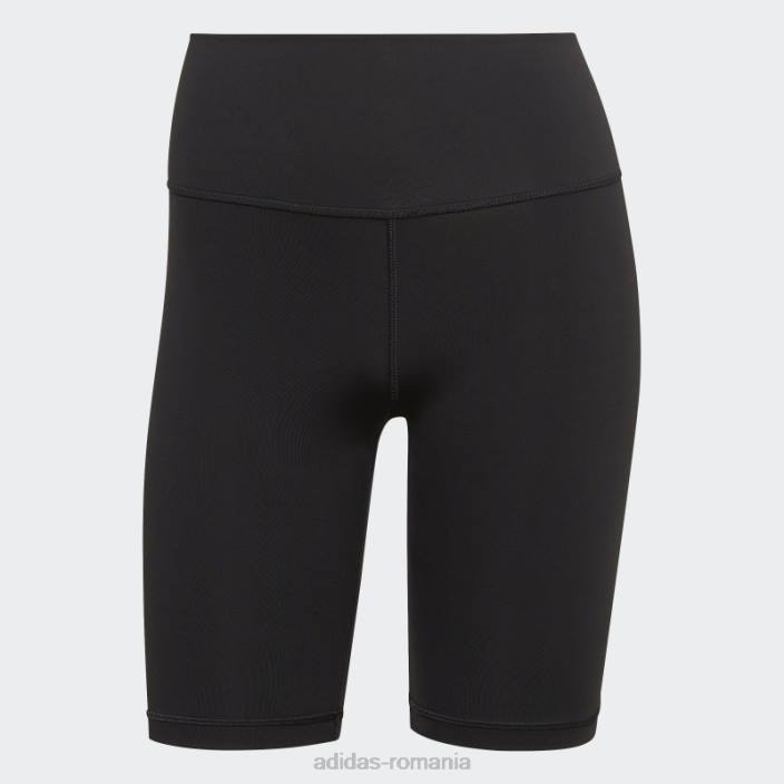 Adidas negru optime training bike jambiere scurte fierbinte femei negru 2JBN2507