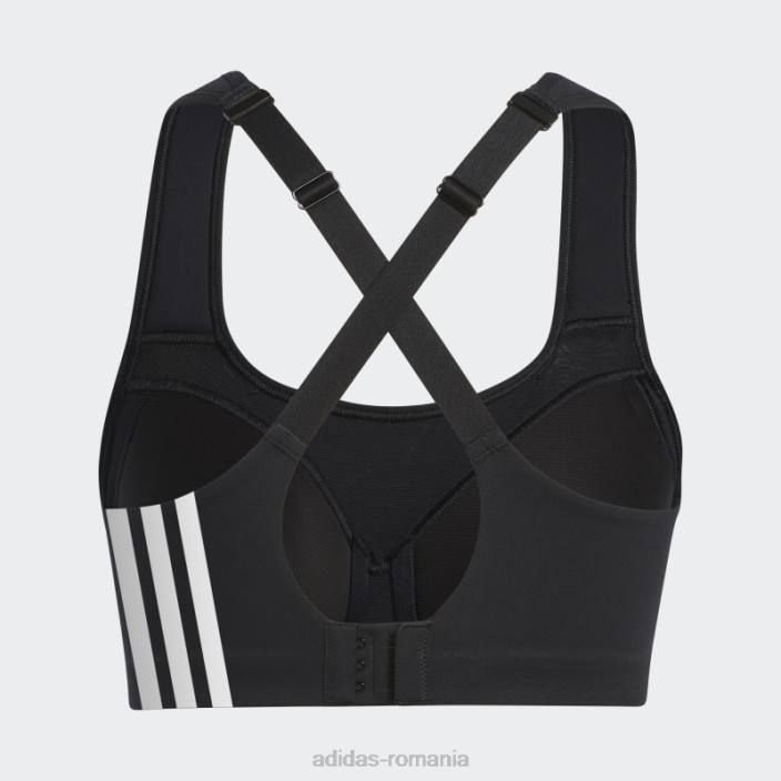 Adidas negru tlrd impact antrenament sutien de sustinere inalta moda femei alb negru 2JBN9264