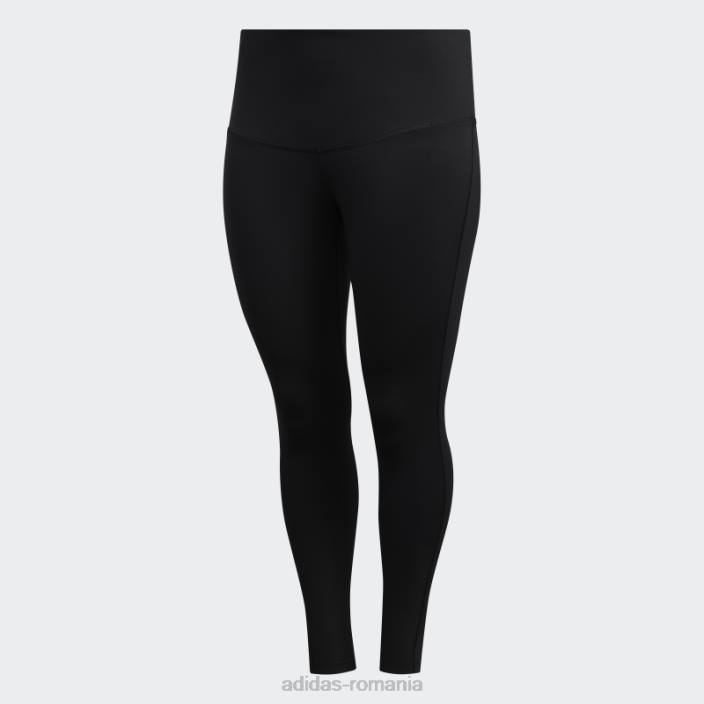 Adidas negrul crezi acesti colanti solidi 7/8 (plus mărime) adidas femei negru 2JBN3735