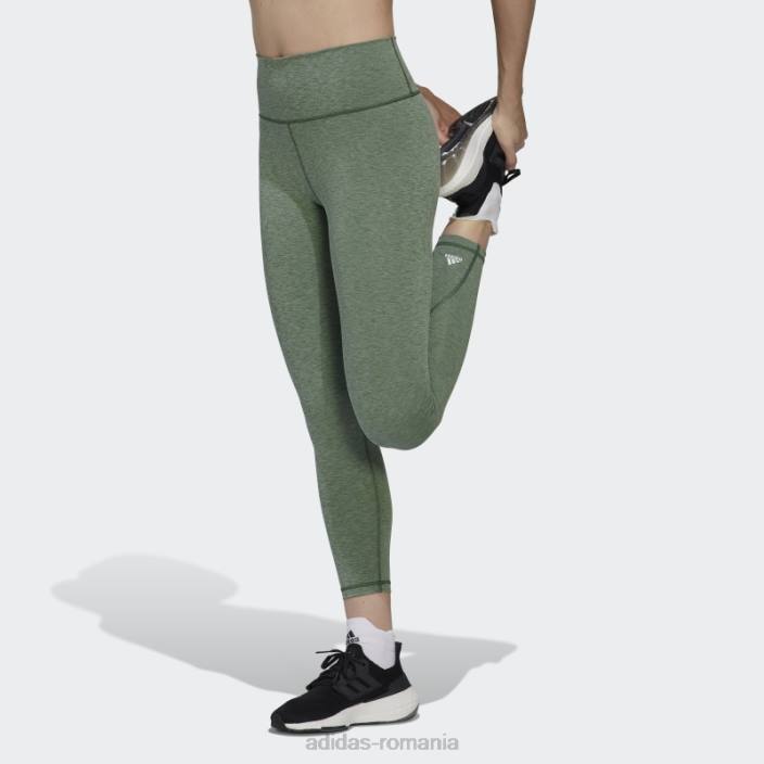 Adidas optime training 7/8 jambiere verde oxid mel femei oxid verde mel 2JBN9104
