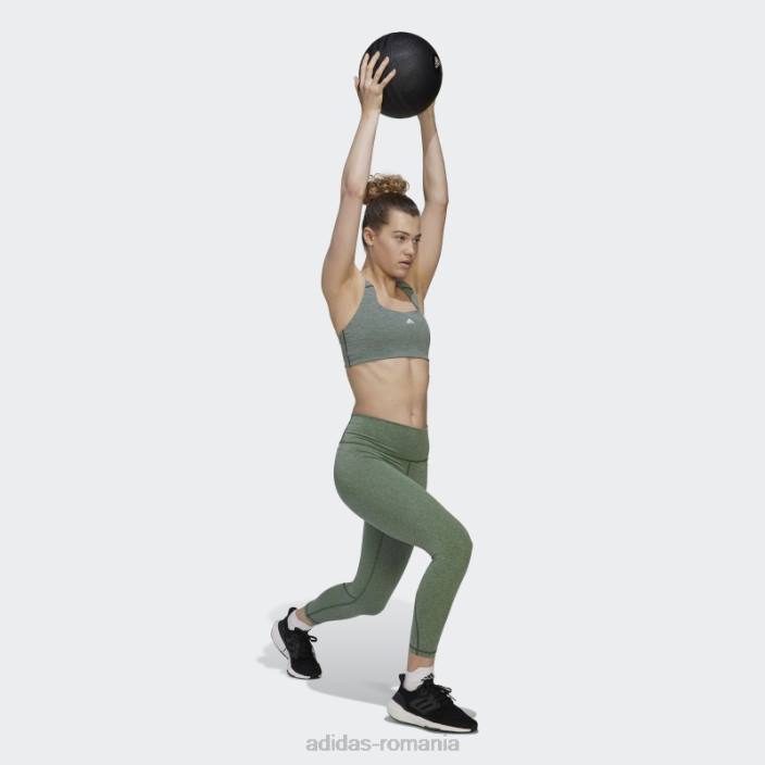 Adidas optime training 7/8 jambiere verde oxid mel femei oxid verde mel 2JBN9104