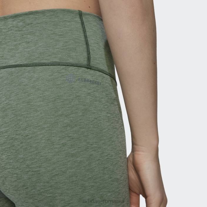 Adidas optime training 7/8 jambiere verde oxid mel femei oxid verde mel 2JBN9104