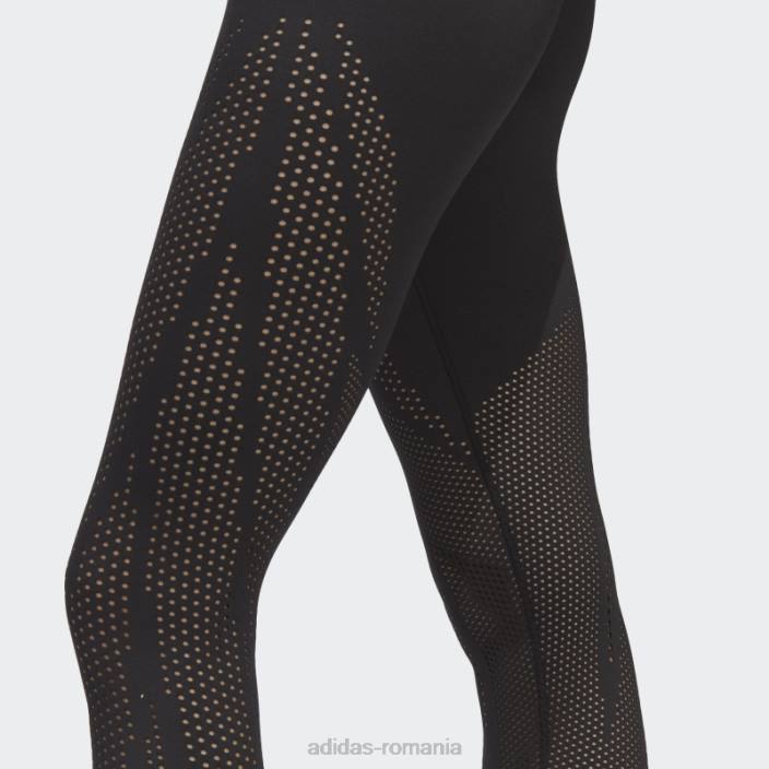 Adidas optime training lux best of 7/8 jambiere black hot femei negru 2JBN9569