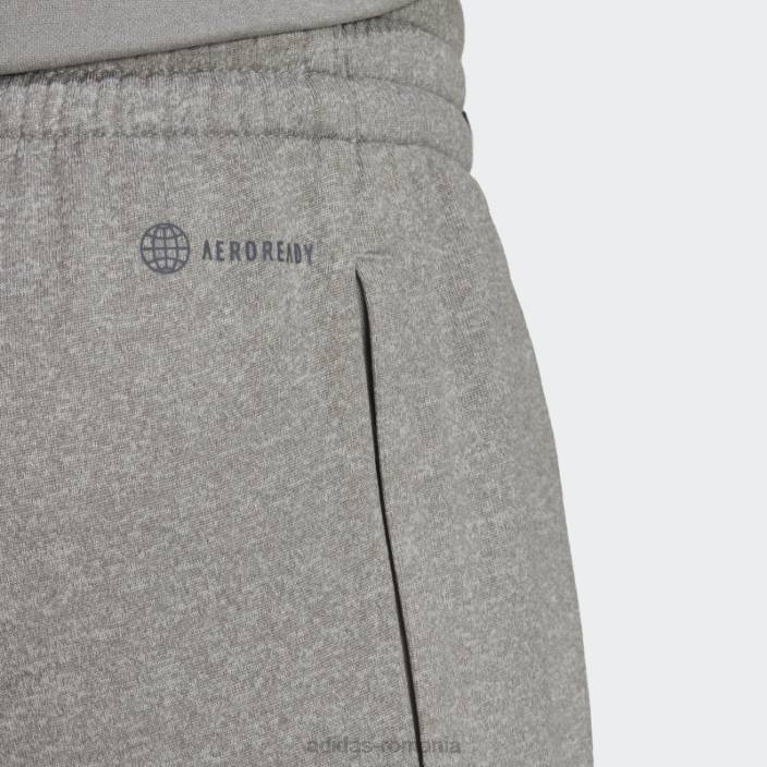 Adidas pantaloni conici aeroready gri mediu adidas femei gri mediu/alb 2JBN8940