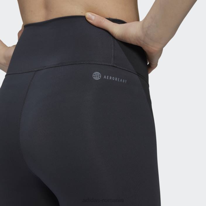 Adidas pantaloni de antrenament optime 7/8 carbon adidas femei carbon 2JBN9042