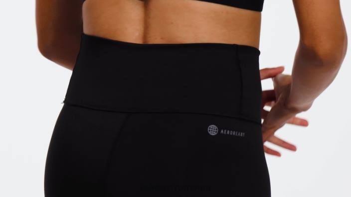 Adidas pantaloni de antrenament optime 7/8 negri adidas femei negru 2JBN16458