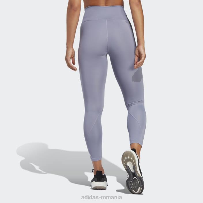 Adidas pantaloni de antrenament optime 7/8 violet argintiu adidas femei violet argintiu 2JBN10050