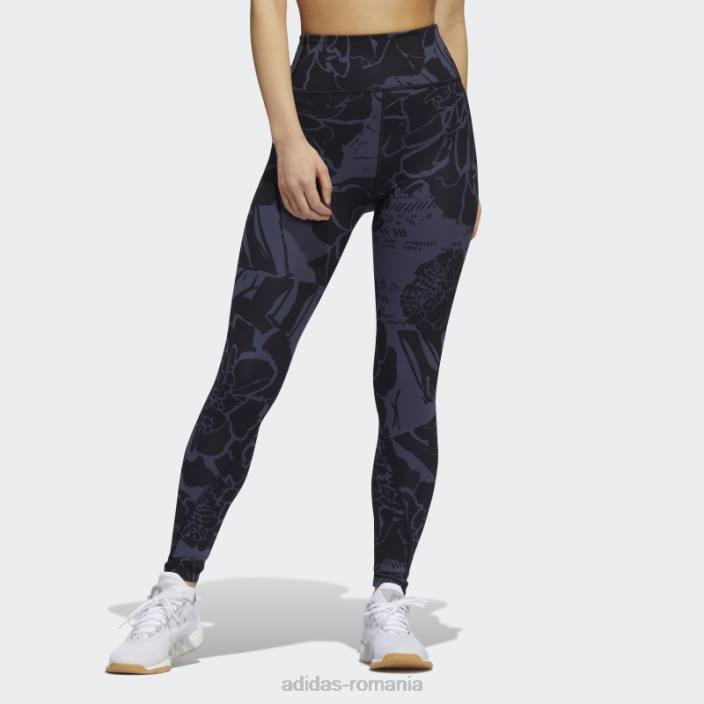 Adidas pantaloni de antrenament optime superher 7/8 bleumarin adidas femei marina 2JBN10338