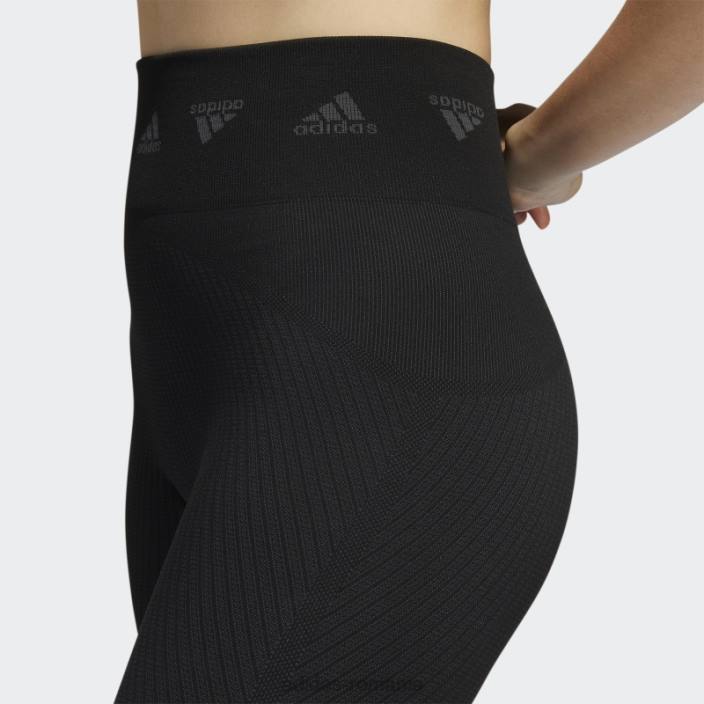 Adidas pantaloni negri de antrenament aeroknit 7/8 adidas femei gri inchis 2JBN9237