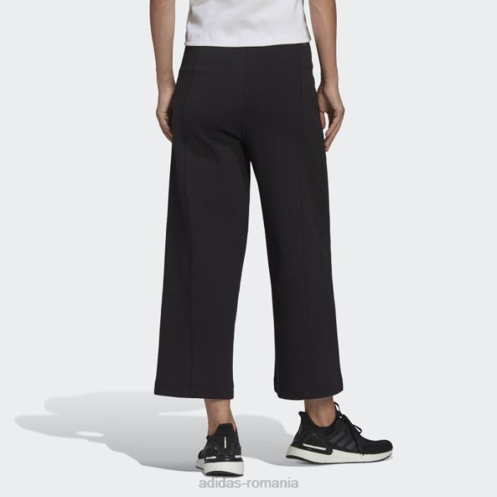 Adidas pantaloni negri fierbinți karlie kloss x crop femei negru 2JBN2952