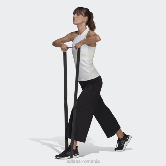 Adidas pantaloni negri fierbinți karlie kloss x crop femei negru 2JBN2952