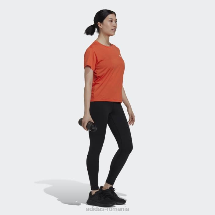 Adidas pantaloni negri pentru antrenament cu talie înaltă 7/8 adidas femei negru 2JBN8865