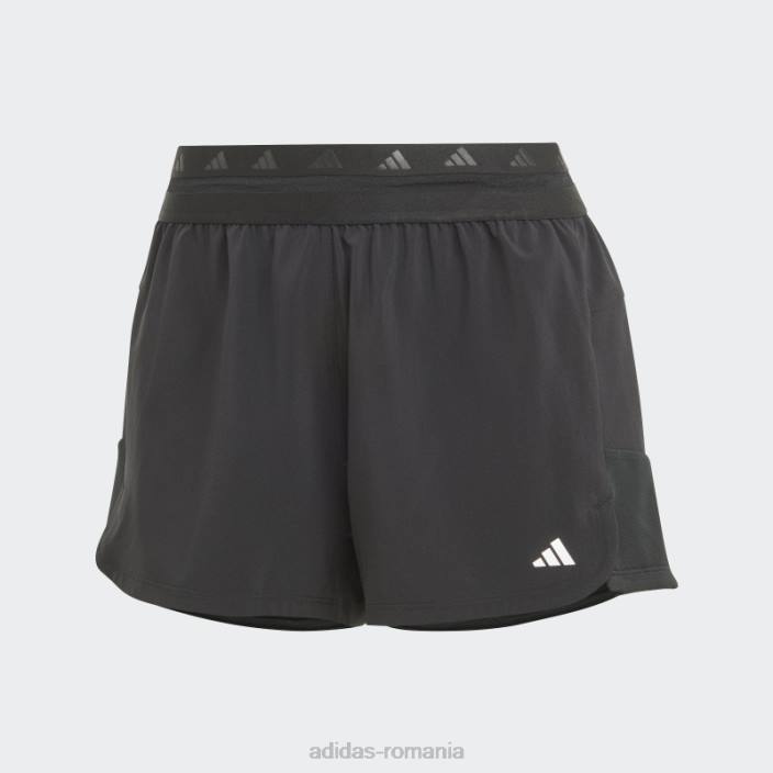 Adidas pantaloni scurți negri hiperglam pacer adidas femei negru 2JBN17079
