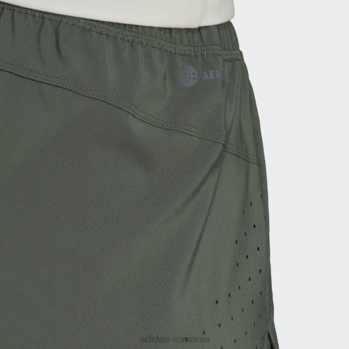 Adidas pantaloni scurți pacer perforați oxid verde femei oxid verde 2JBN9698