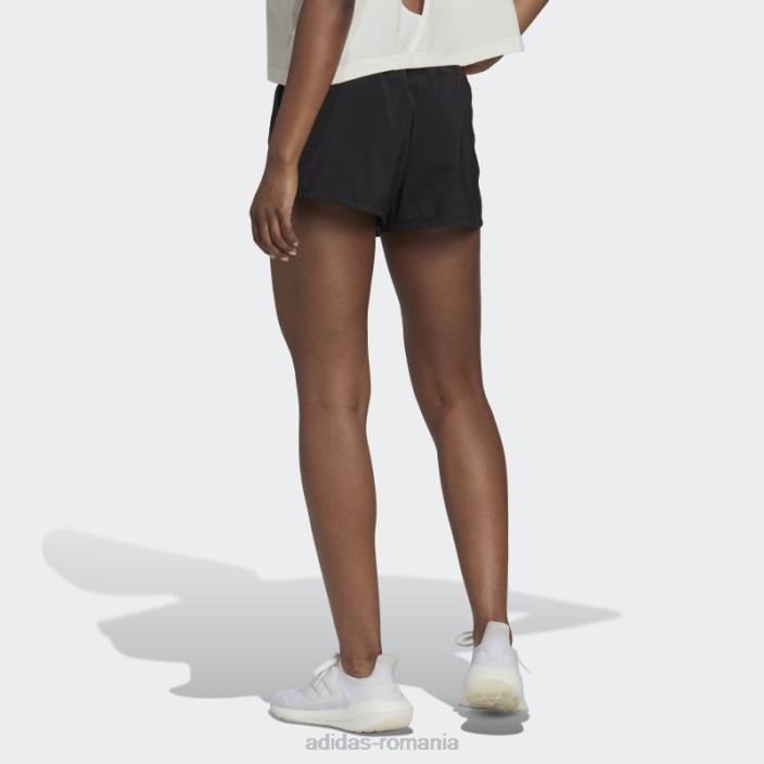 Adidas pantaloni scurți perforați negru femei negru 2JBN9421