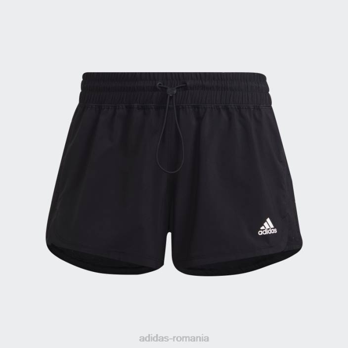 Adidas pantaloni scurți perforați negru femei negru 2JBN9421