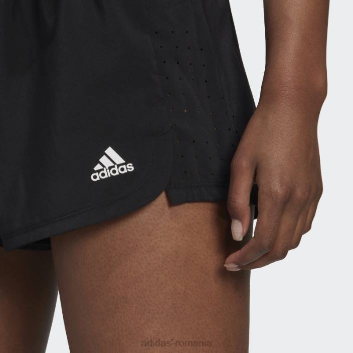 Adidas pantaloni scurți perforați negru femei negru 2JBN9421