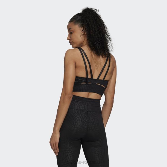 Adidas powerimpact training sutien mediu cu paragate negru femei negru 2JBN2672