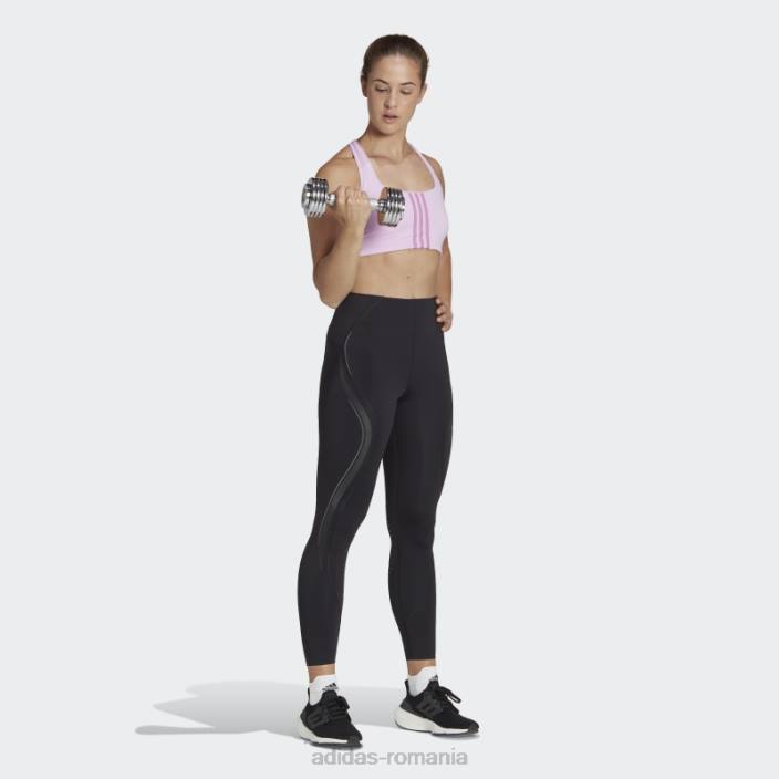 Adidas powerimpact training sutien mediu suport lila femei liliac 2JBN3026