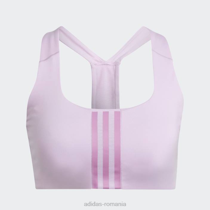 Adidas powerimpact training sutien mediu suport lila femei liliac 2JBN3026