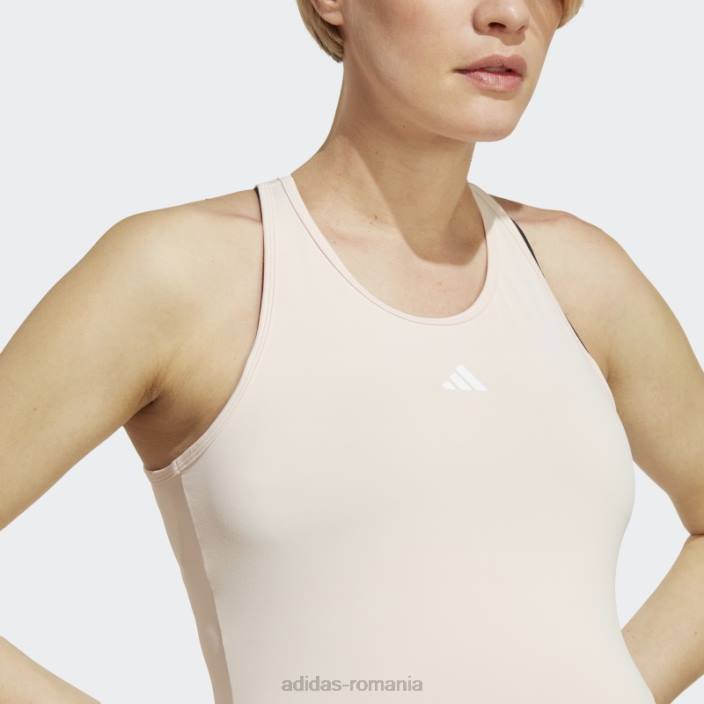 Adidas quartz aeroready train essentials maiou slim-fit (maternitate) adidas femei cuarț/alb 2JBN9297