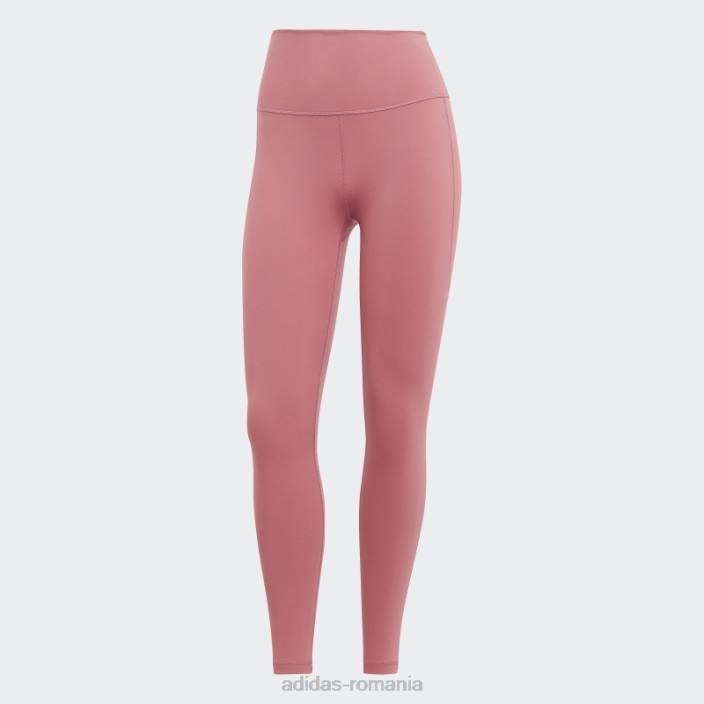Adidas roz yoga studio 7/8 jambiere moda femei roz 2JBN9079